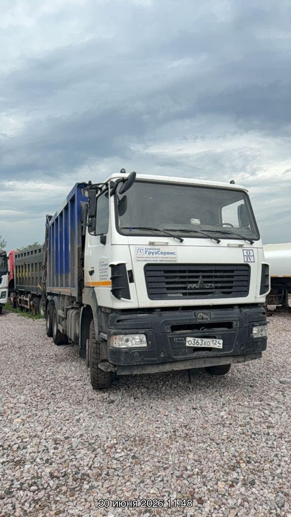 МАЗ (Белавтомаз, Могилевтрансмаш) 6312C9-520-015 — Красноярск