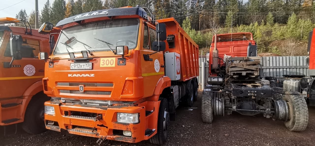 РЯЖСКИЙ АВТОРЕМОНТНЫЙ ЗАВОД МК-4534 на шасси КамАЗ 6520 6x4 КДМ — Иркутск