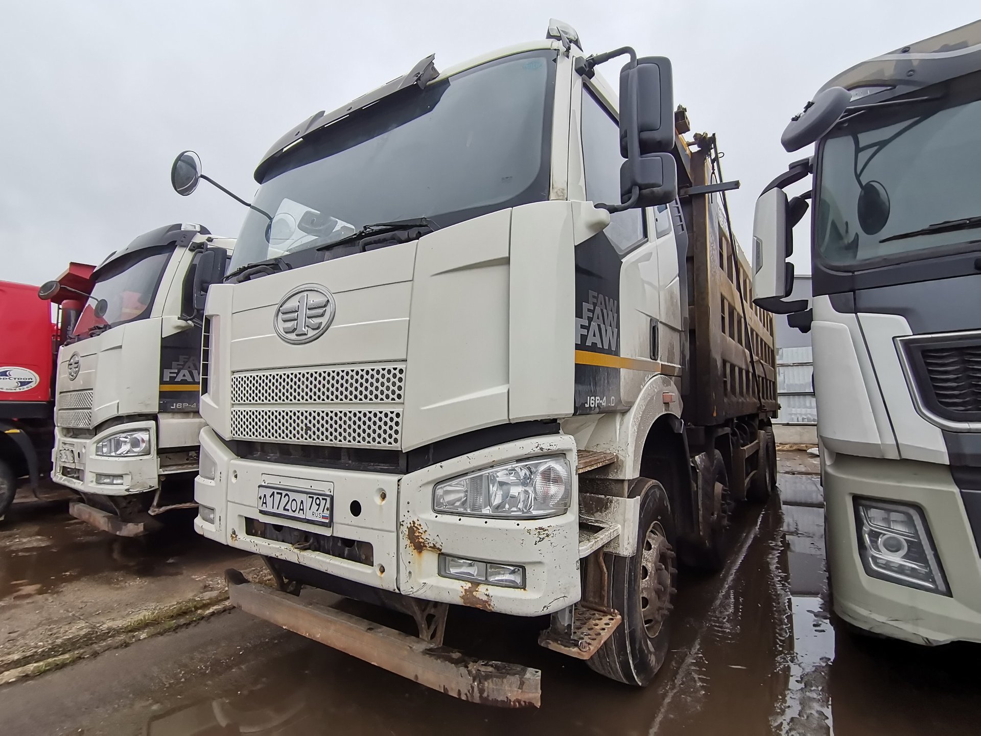 FAW J6 8x4 Самосвал — Москва