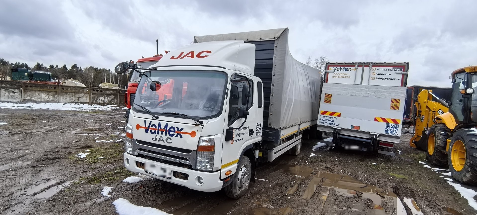 ТТМ-Центр АБ-73* на шасси JAC N90 4x2 Бортовой (Евроборт) — Москва