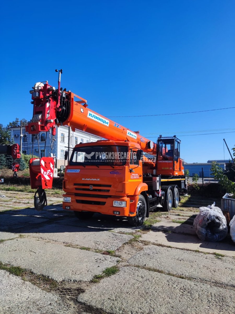 КС 55729-1К-3 автокран 32т. (КАМАЗ-65115) ОВАЛОИД — новая техника в лизинг