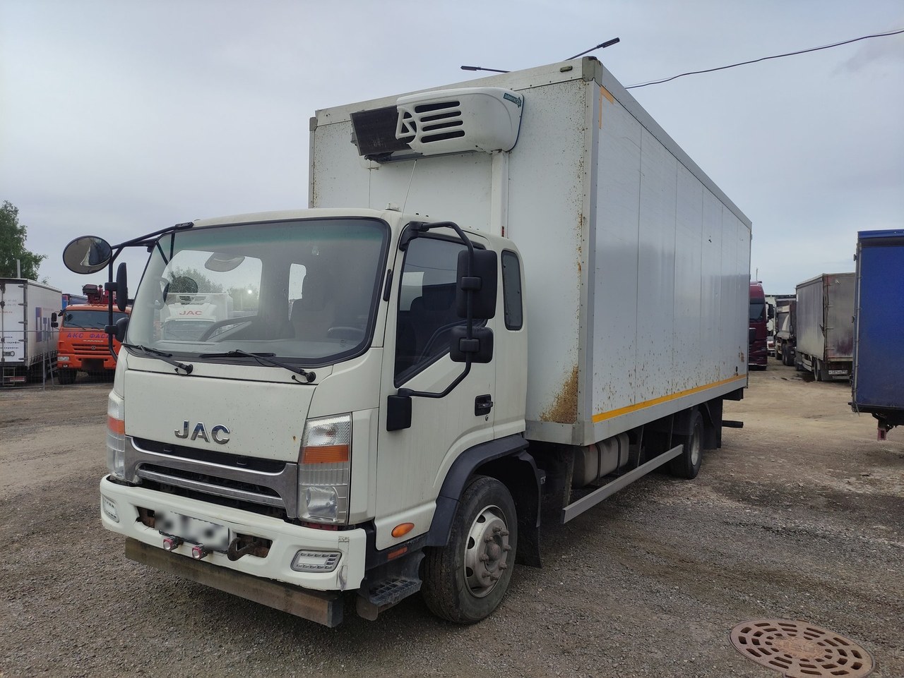 JAC N120 4x2 Изотермический/рефрижератор — Москва