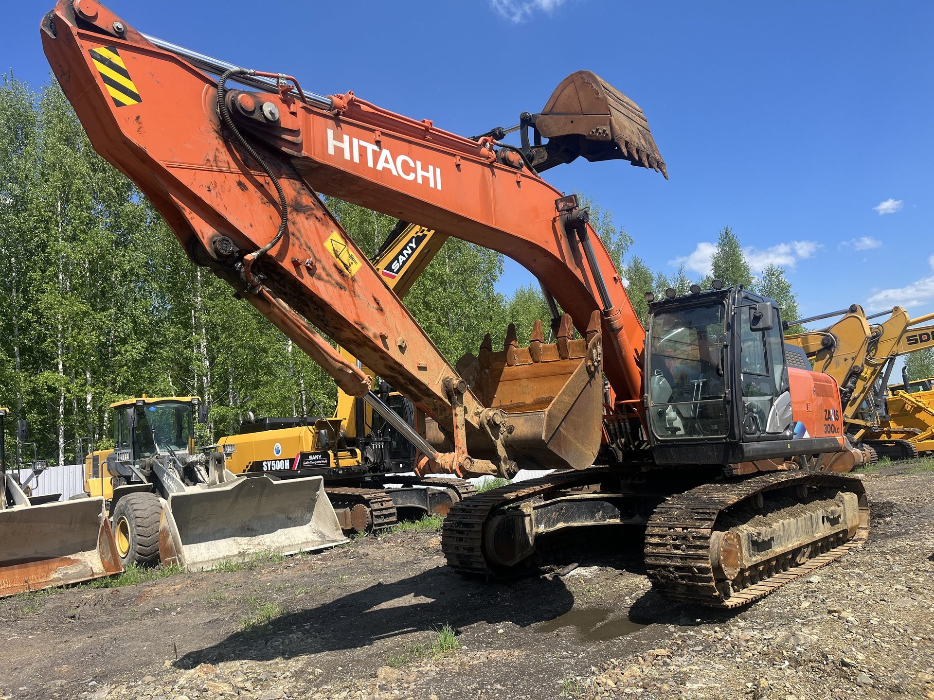 Экскаватор Hitachi ZX300LC-5A — Верхотомское