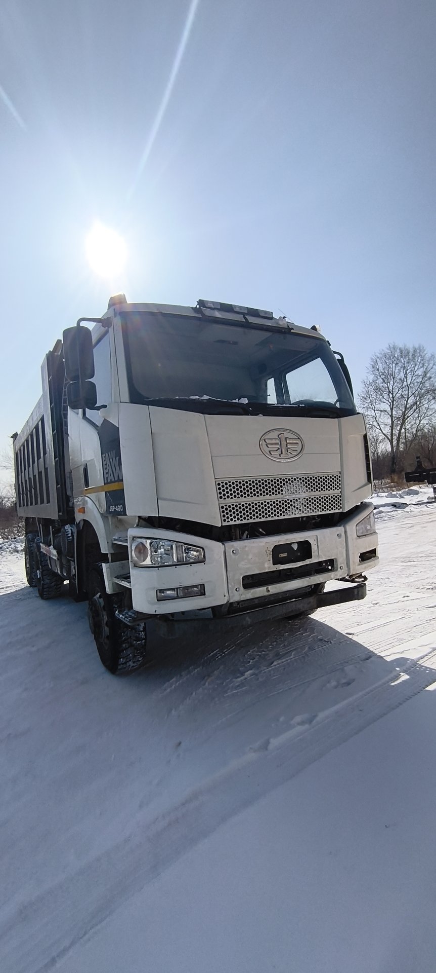 FAW J6 6x6 Самосвал — Тополево, Хабаровский край
