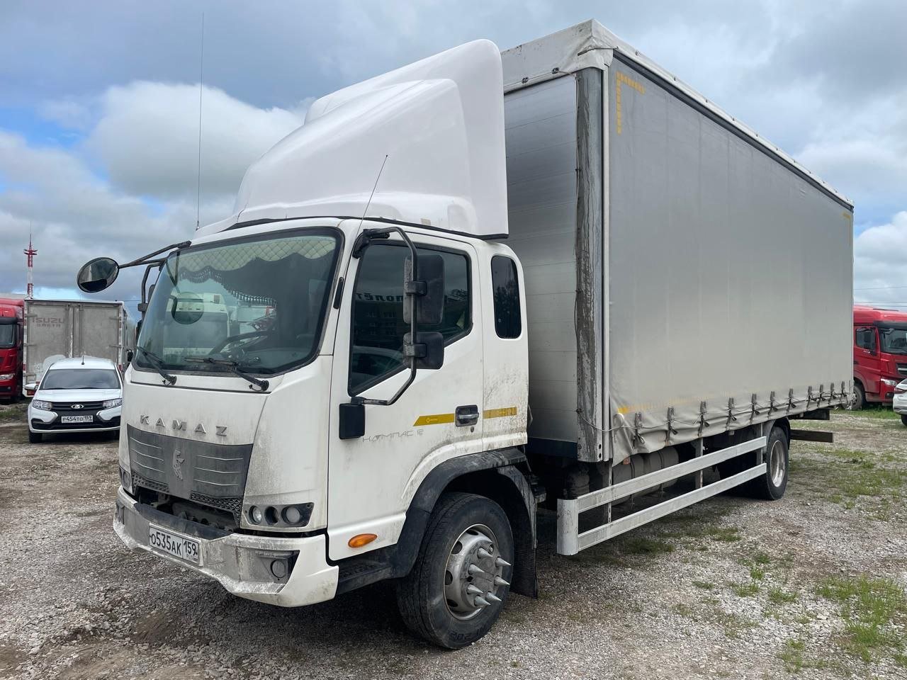 РУСТРАК 5389* на шасси КамАЗ 43082 4x2 Бортовой (Евроборт) — Пермь