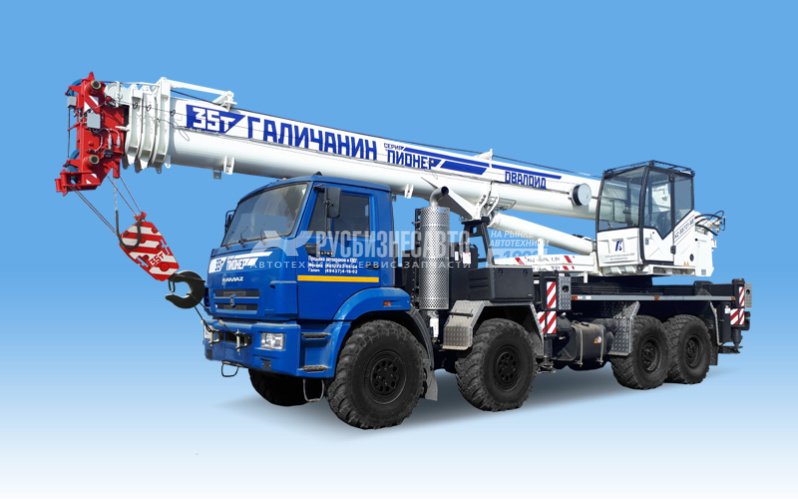 КС 55721-5В автокран 35 т. (КАМАЗ-63501) ОВАЛОИД — новая техника в лизинг