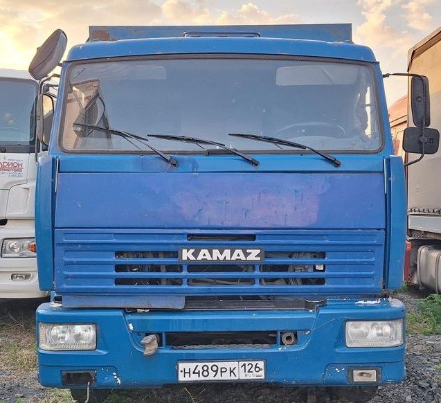 ТехноСтавПрицеп ТР8499 на шасси КамАЗ 65115 6x4 Зерновоз — Ростов-на-Дону