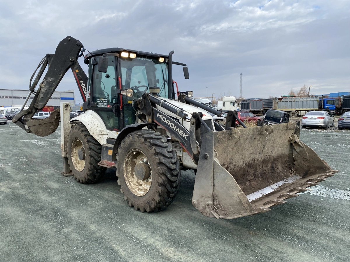 Экскаватор-погрузчик HIDROMEK HMK 102S — Новосибирск