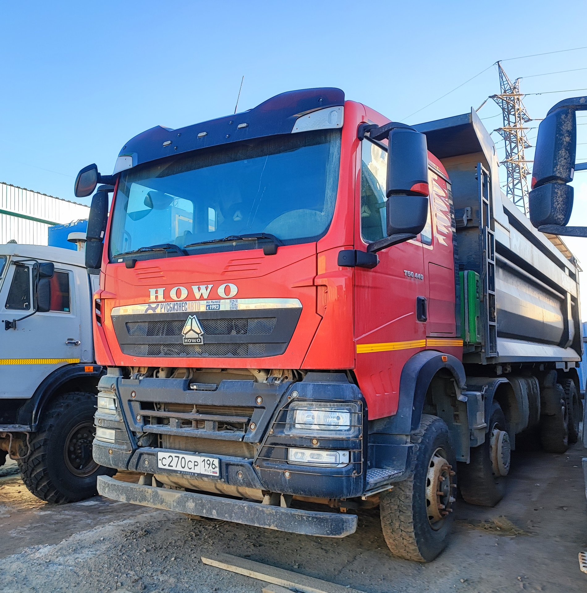 HOWO T5G 8x4 Самосвал — Краснотурьинск