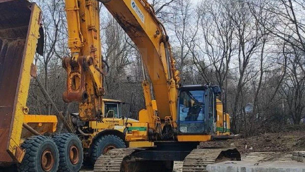 Экскаватор ZX470 LCH-3 — Рощино, Калининградская обл