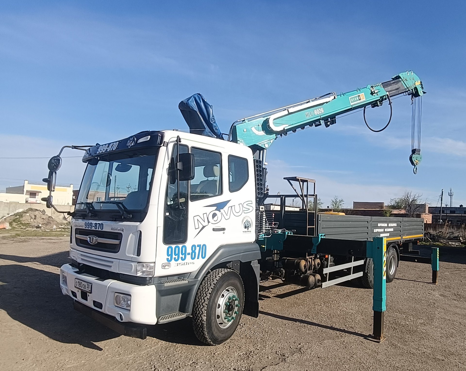 Автостар 6858 на шасси Daewoo NOVUS 6x4 Бортовой с БКУ — Астрахань