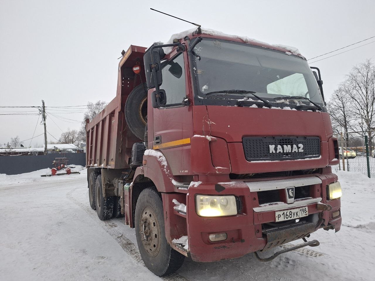 КамАЗ 6580 6x4 Самосвал — Санкт-Петербург