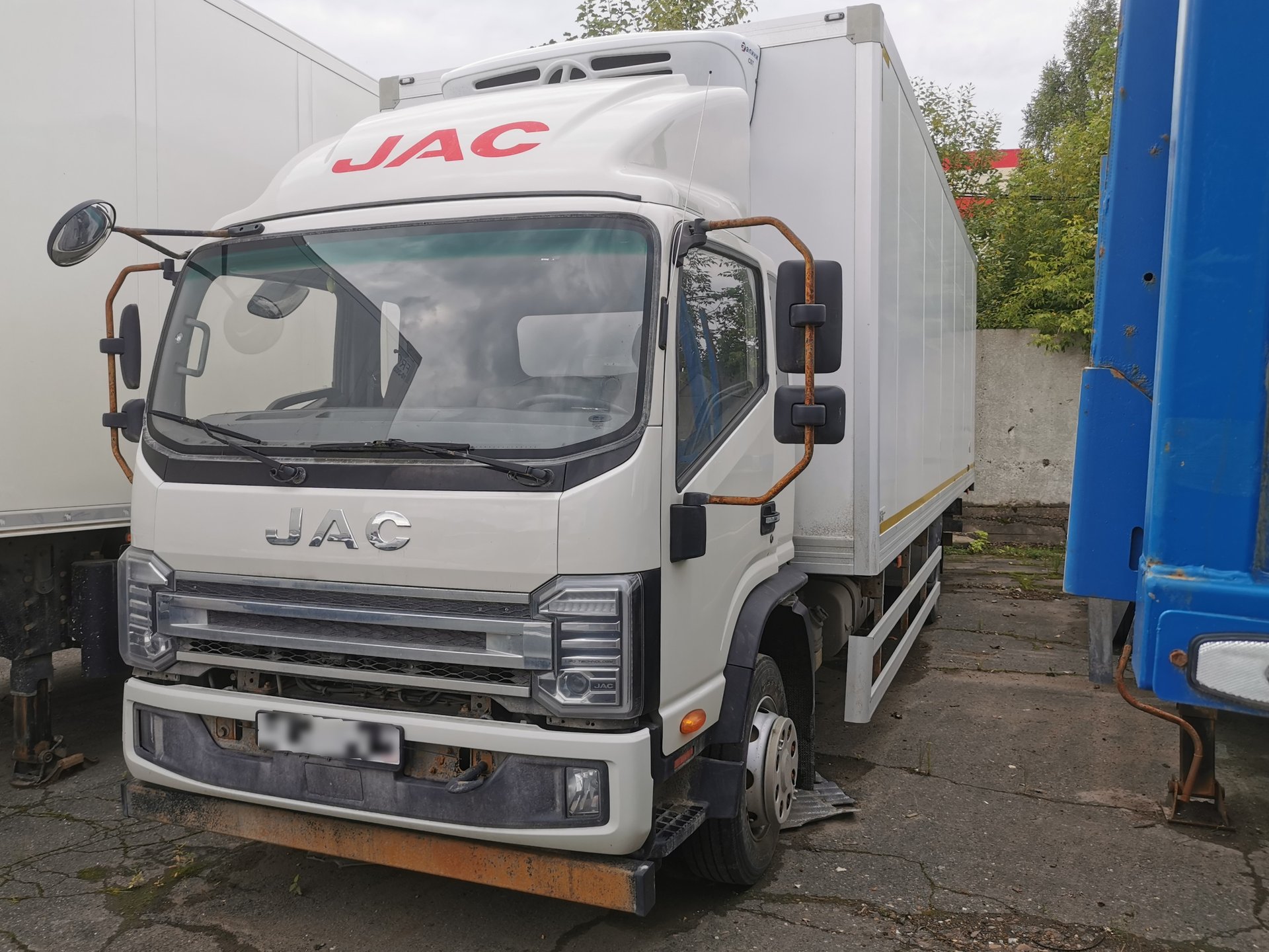 Нижегородский Автомеханический Завод 4716 на шасси JAC N120 4x2 Изотермический/рефрижератор — Ижевск