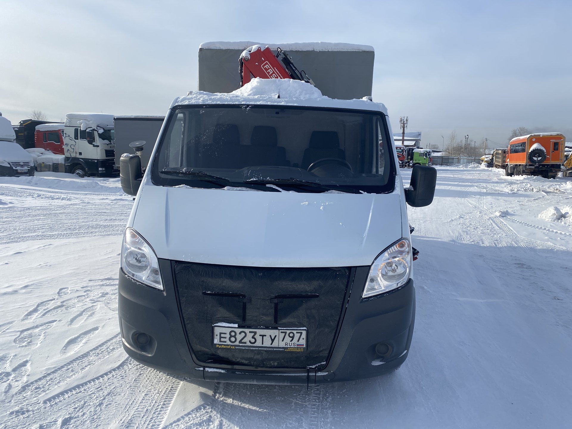 GAZ GAZELLE NEXT Бортовой с КМУ — Иркутск