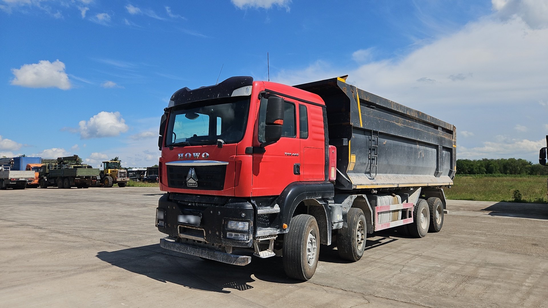 HOWO T5G 8x4 Самосвал — Стройкерамика