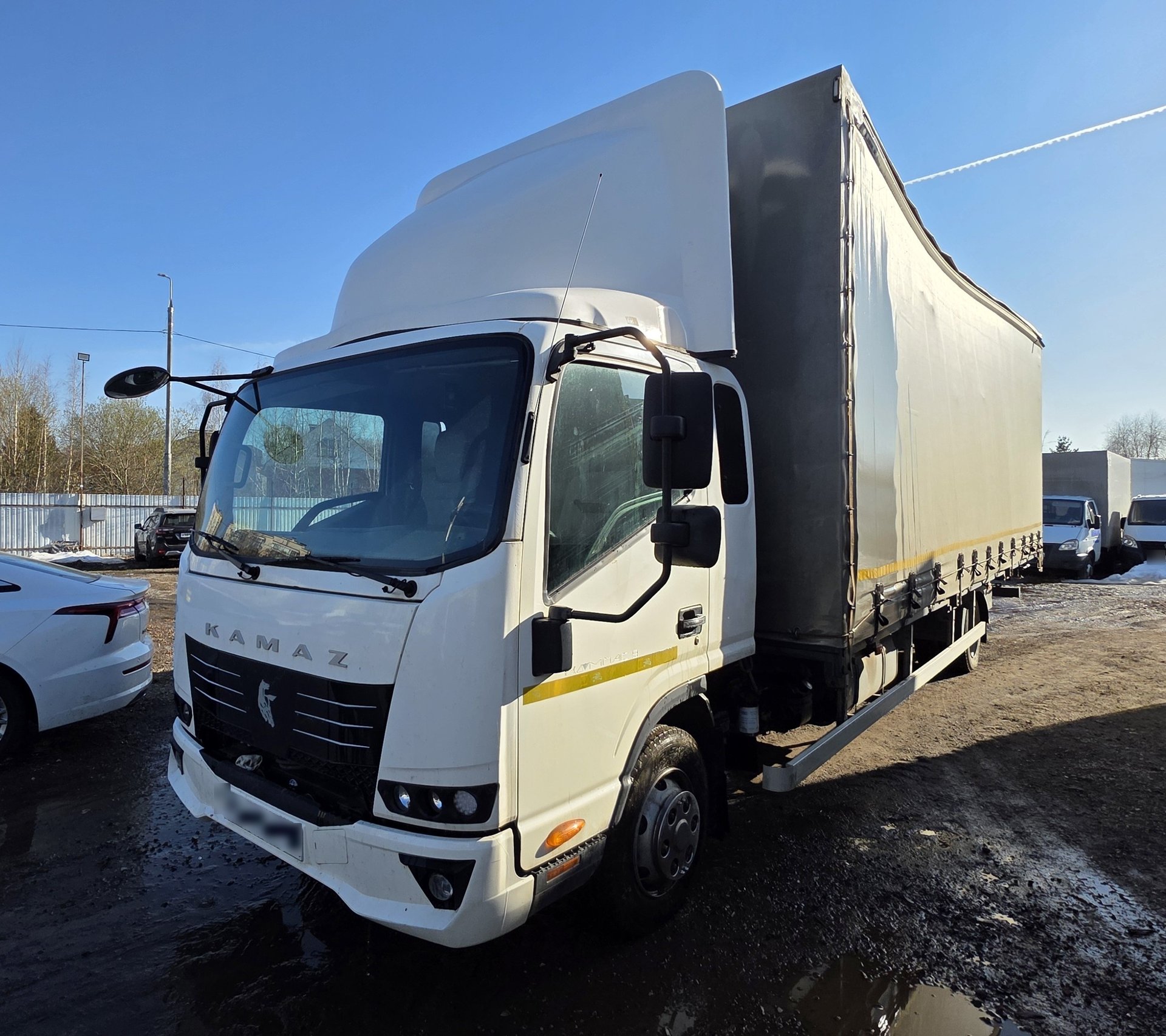 АВТОМЕХАНИЧЕСКИЙ ЗАВОД 5758* на шасси КамАЗ 43089 4x2 Бортовой (Евроборт) — Москва