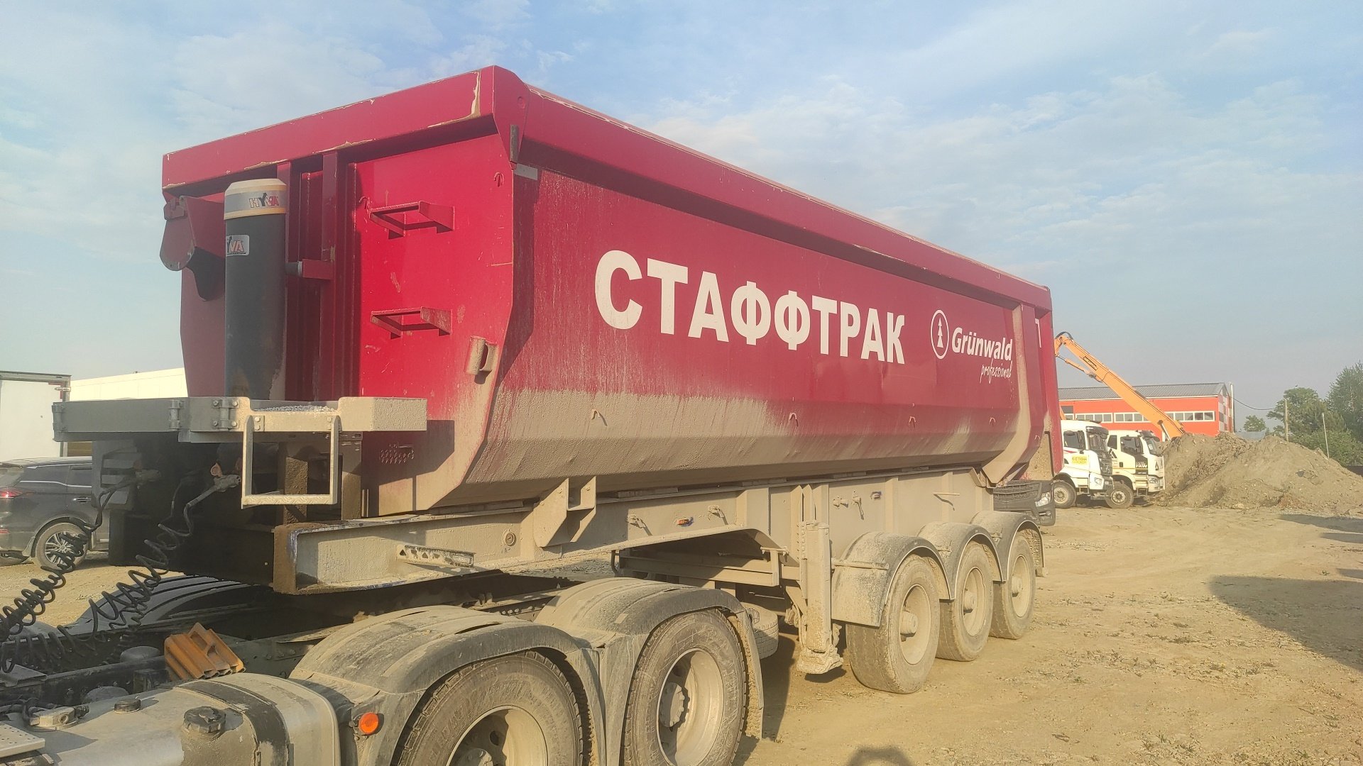 GRUNWALD 9453 Полуприцеп самосвальный — Большой Исток, Свердловская обл