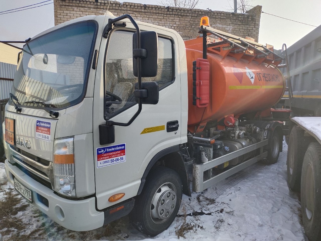 JAC N90 топливозаправщик — Чита