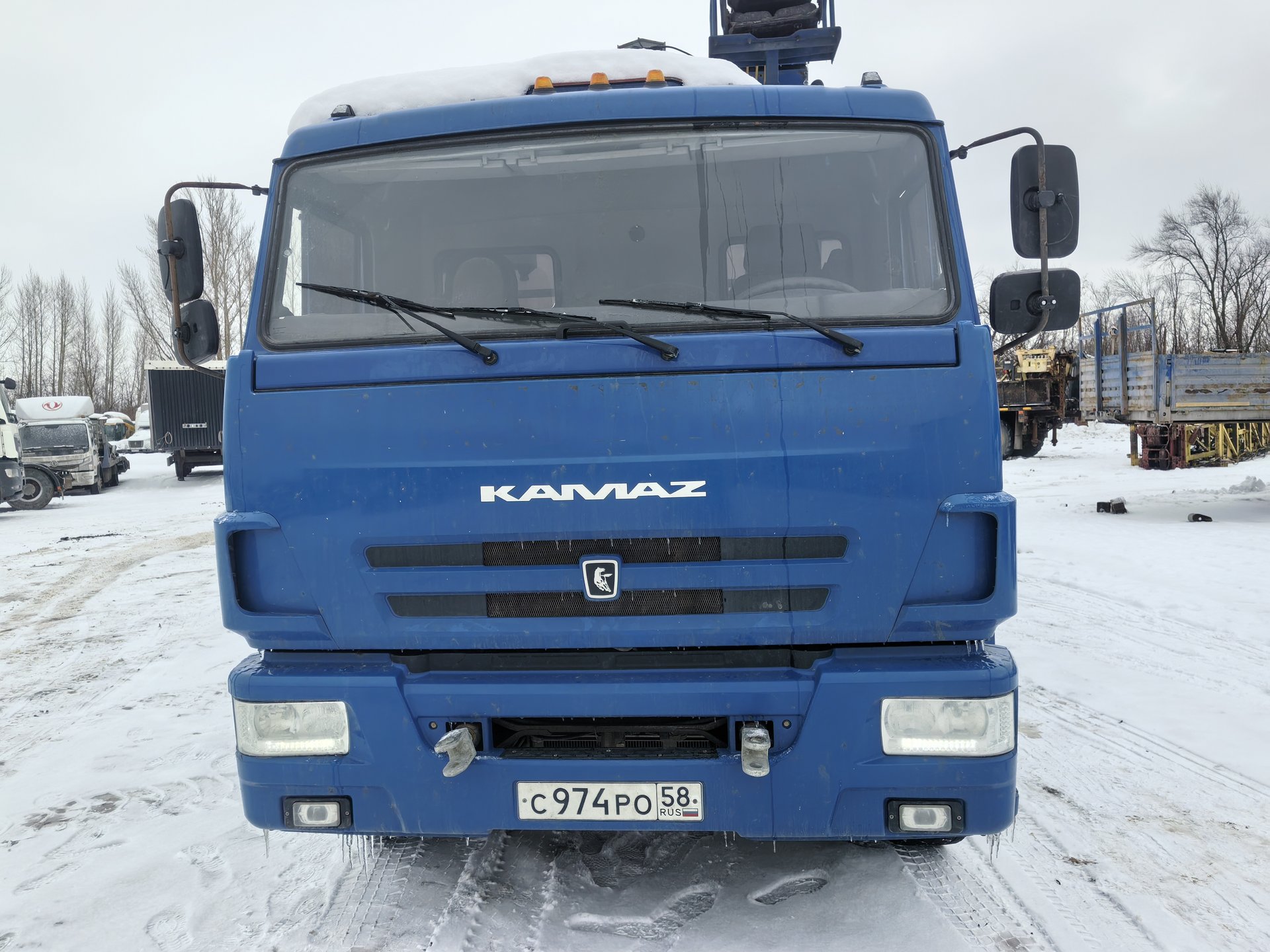 КамАЗ 65117 6x4 Бортовой с КМУ КМА-150-2 — Самара