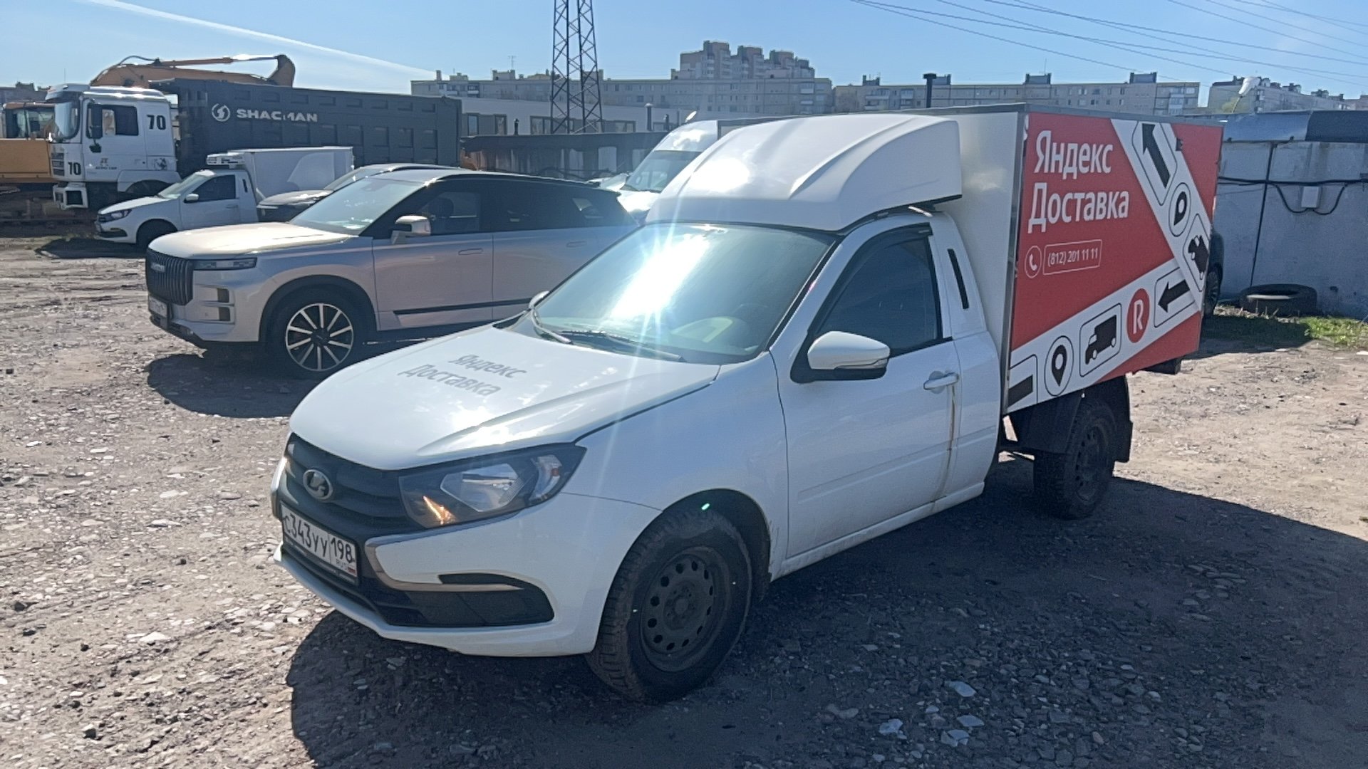 ВИС 2349* на шасси LADA Granta Промтоварный фургон — Санкт-Петербург