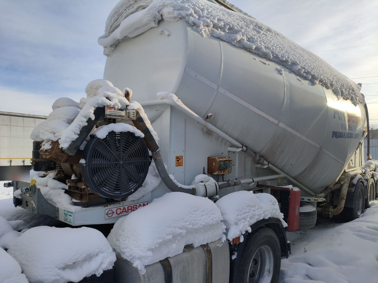 CARSAN CTS Полуприцеп цистерна — Челябинск