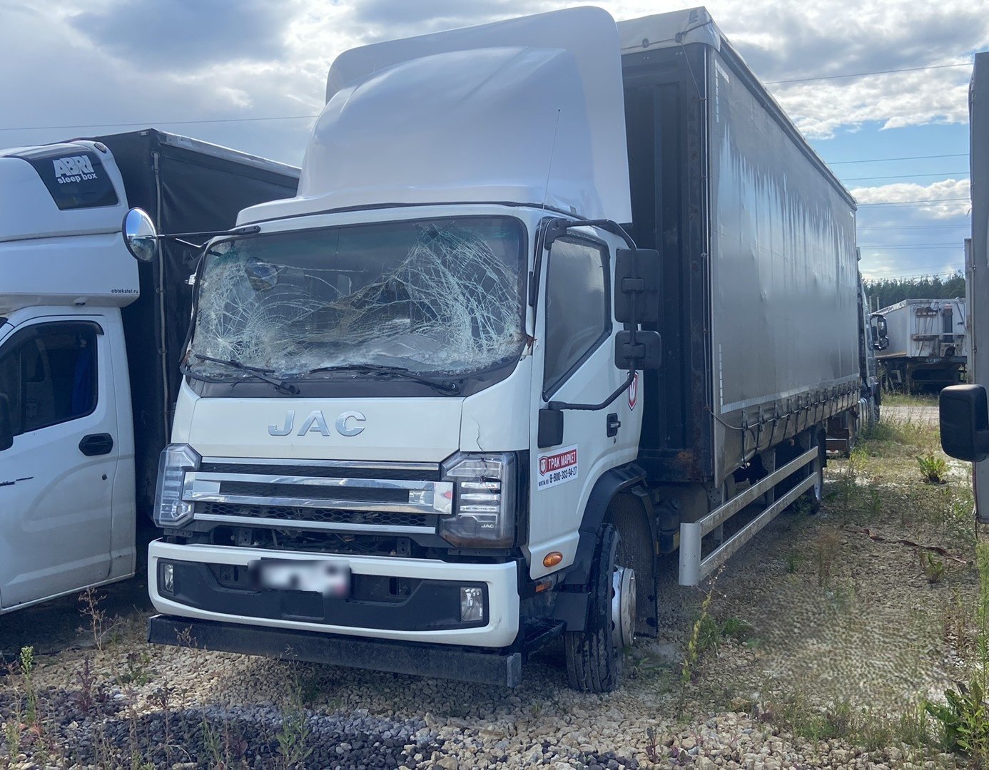ТЕХНО ЮНИОН+ TH* на шасси JAC N120 4x2 Бортовой (Евроборт) — Воронеж