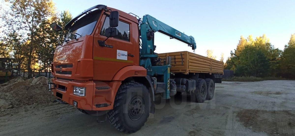 А/м КАМАЗ 43118-48 с КМУ HKTC HLC-7016L — Дмитриевка, Амурская обл
