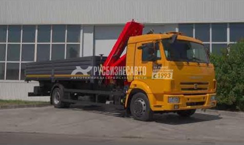 КМУ КАМАЗ 4308-3084-69 (Евро-5) + ИНМАН ИМ-95 нижн.упр + борт сталь 6,2м. — новая техника в лизинг