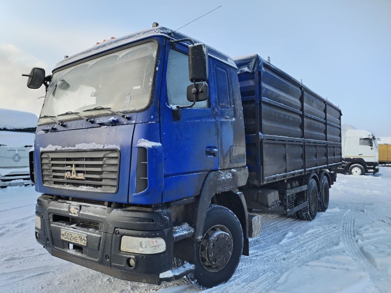 МАШИНО-ДЕТАЛЬ 5339* на шасси МАЗ 6312 6x4 Зерновоз — Саратов