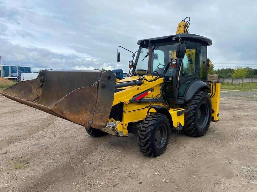 NEW HOLLAND, B80B, экскаватор-погрузчик — Москва