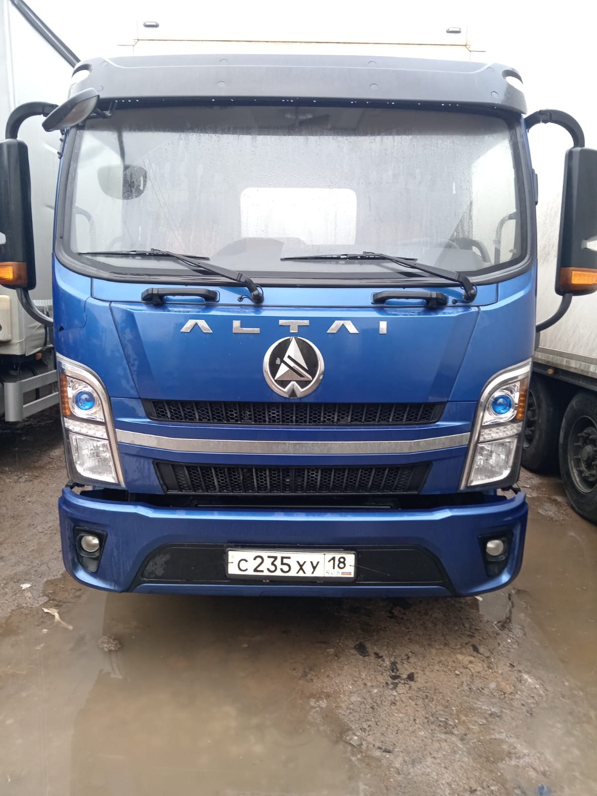 WANSHAN ALTAI Аrgut 4x2 Изотермический/рефрижератор — Ижевск