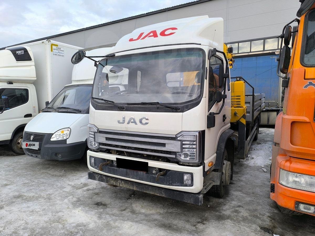 Jac N120 с КМУ XCMG 125 — Свердловская обл