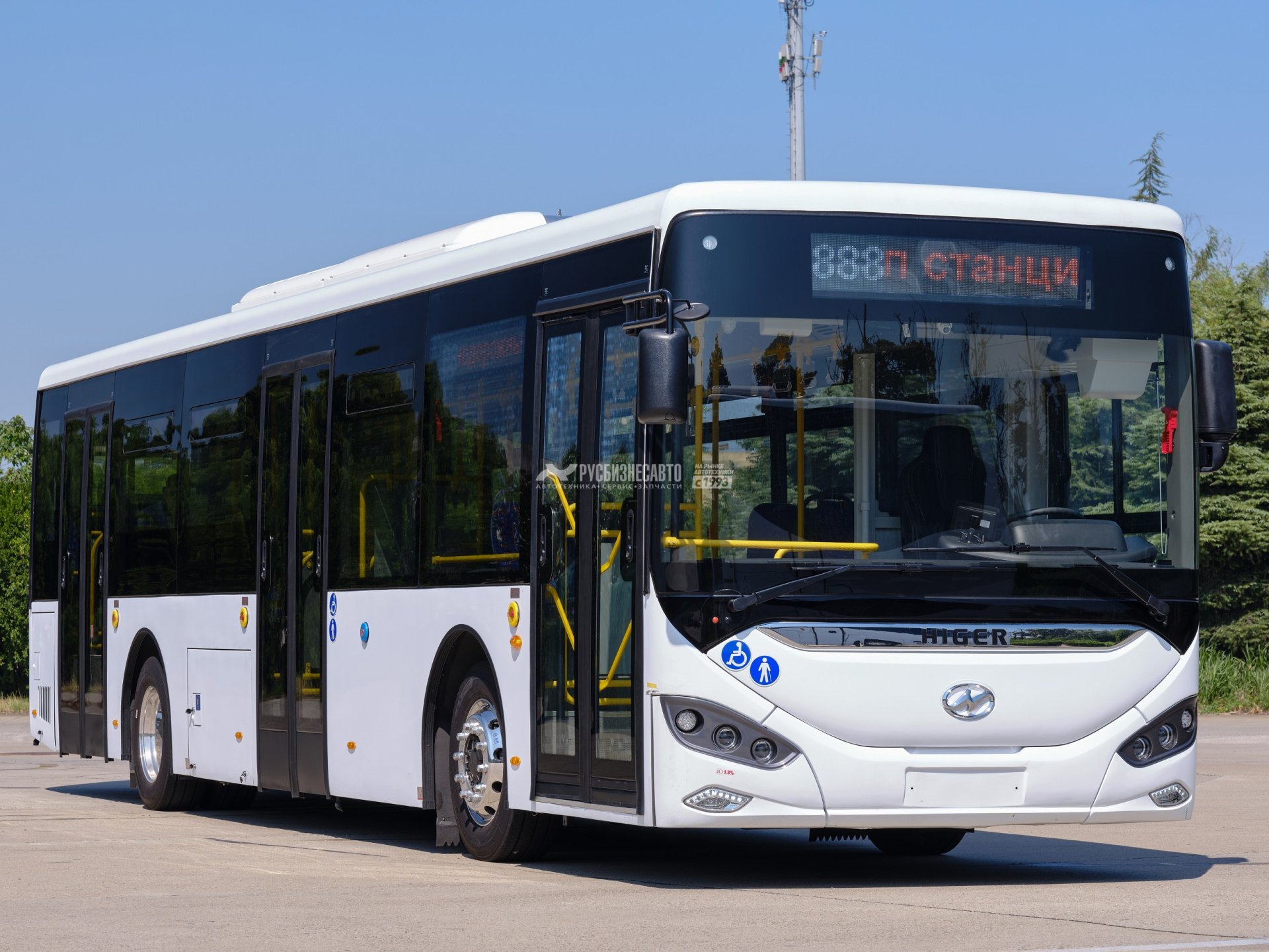 Higer KLQ 6126G (Класс 1), 25/92 мест — новая техника в лизинг