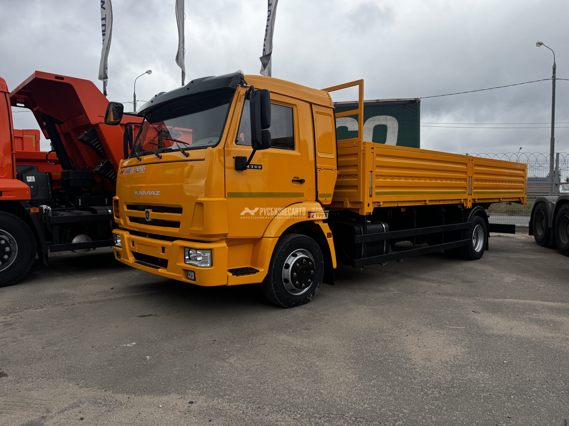 КАМАЗ 4308-7084-69(G5), бортовой, 4х2 — новая техника в лизинг