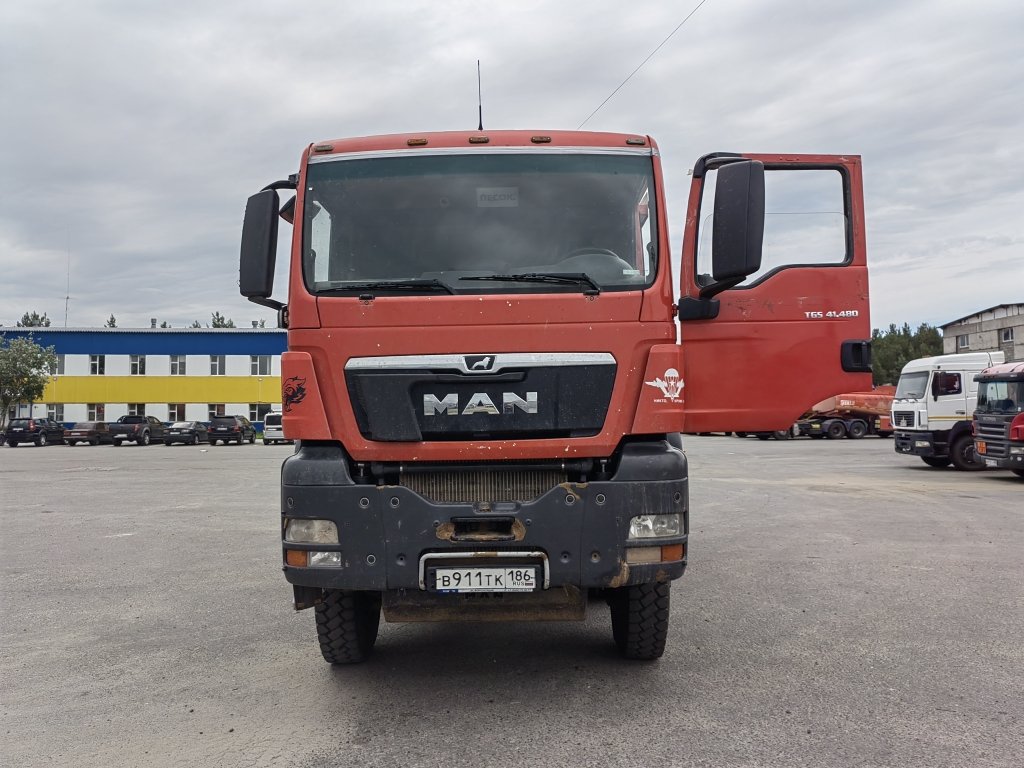 Бецема БЦМ-59 на шасси MAN TGS 8x8 Самосвал — Сургут