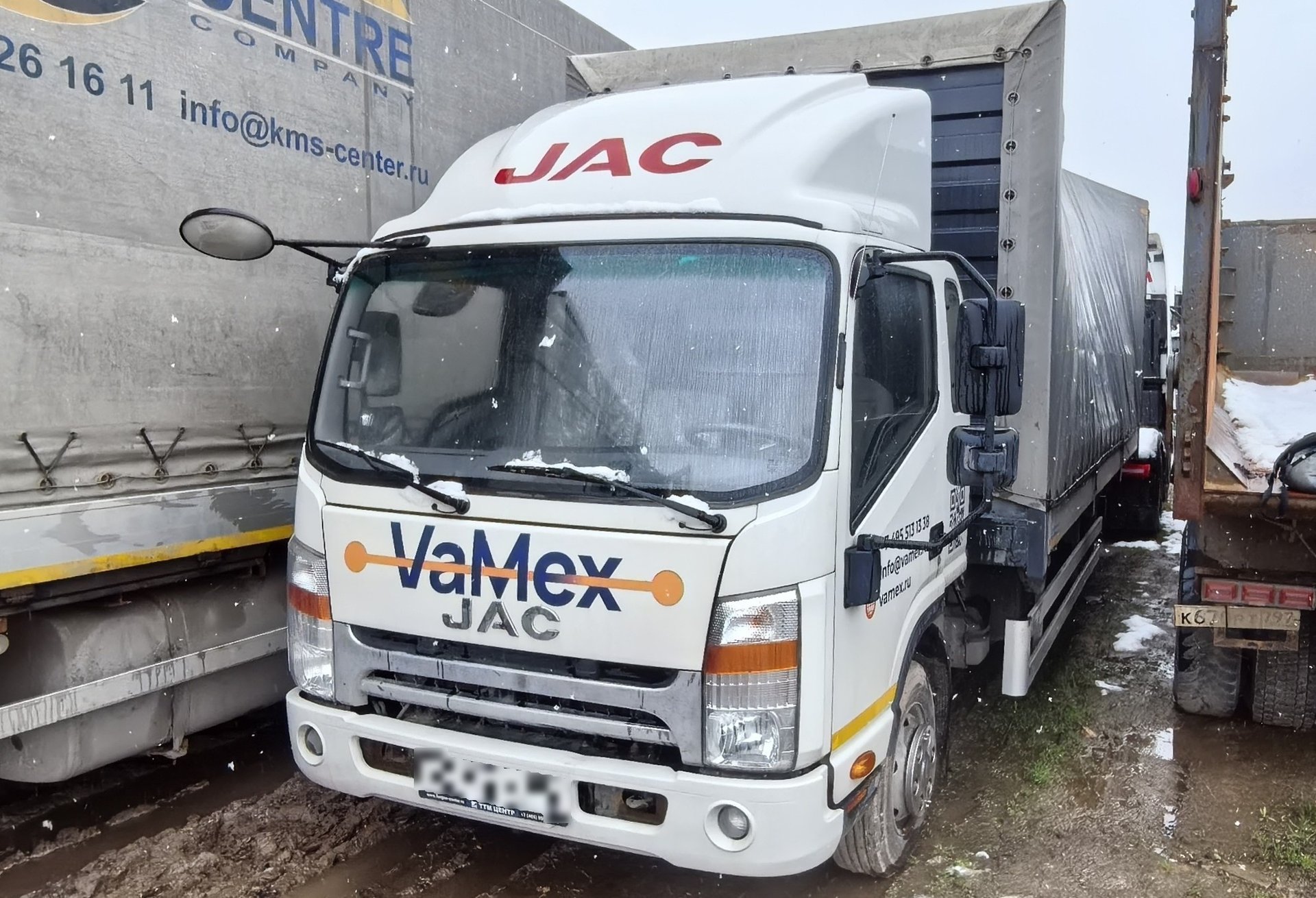 ТТМ-Центр АБ-73* на шасси JAC N90 4x2 Бортовой (Евроборт) — Московская область