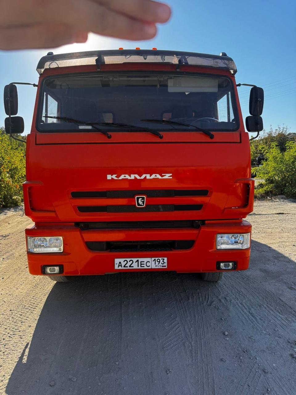 ЭНЕРГОТЕХПРОМ-ИНВЕСТ на шасси КамАЗ 65115 6x4 Зерновоз 653510 — Севастополь