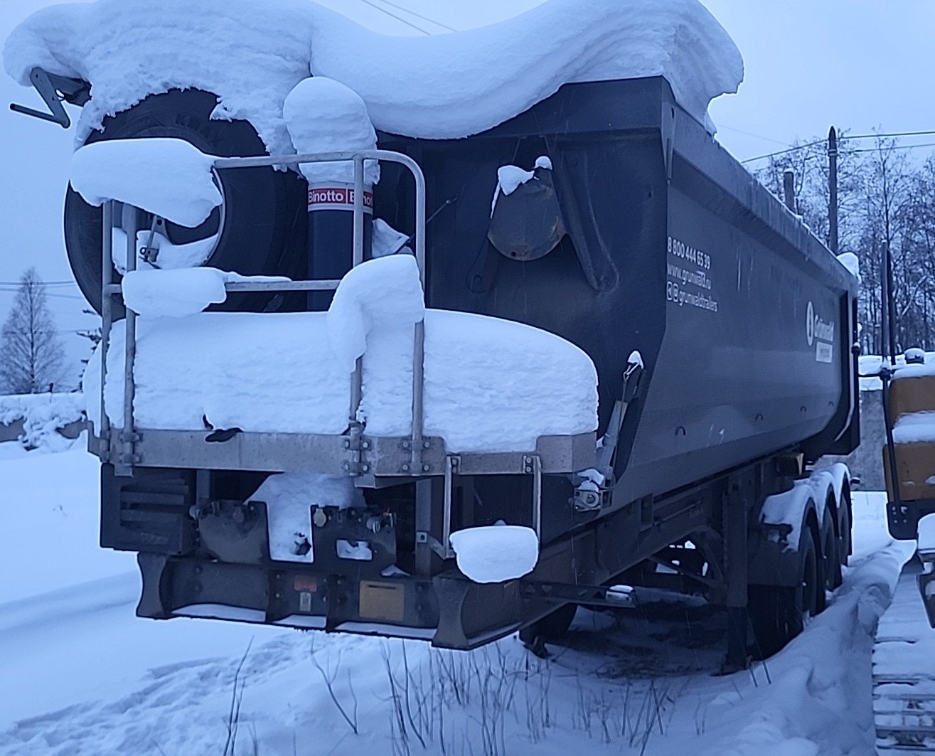 GRUNWALD 9453 Полуприцеп самосвальный — Сыктывкар
