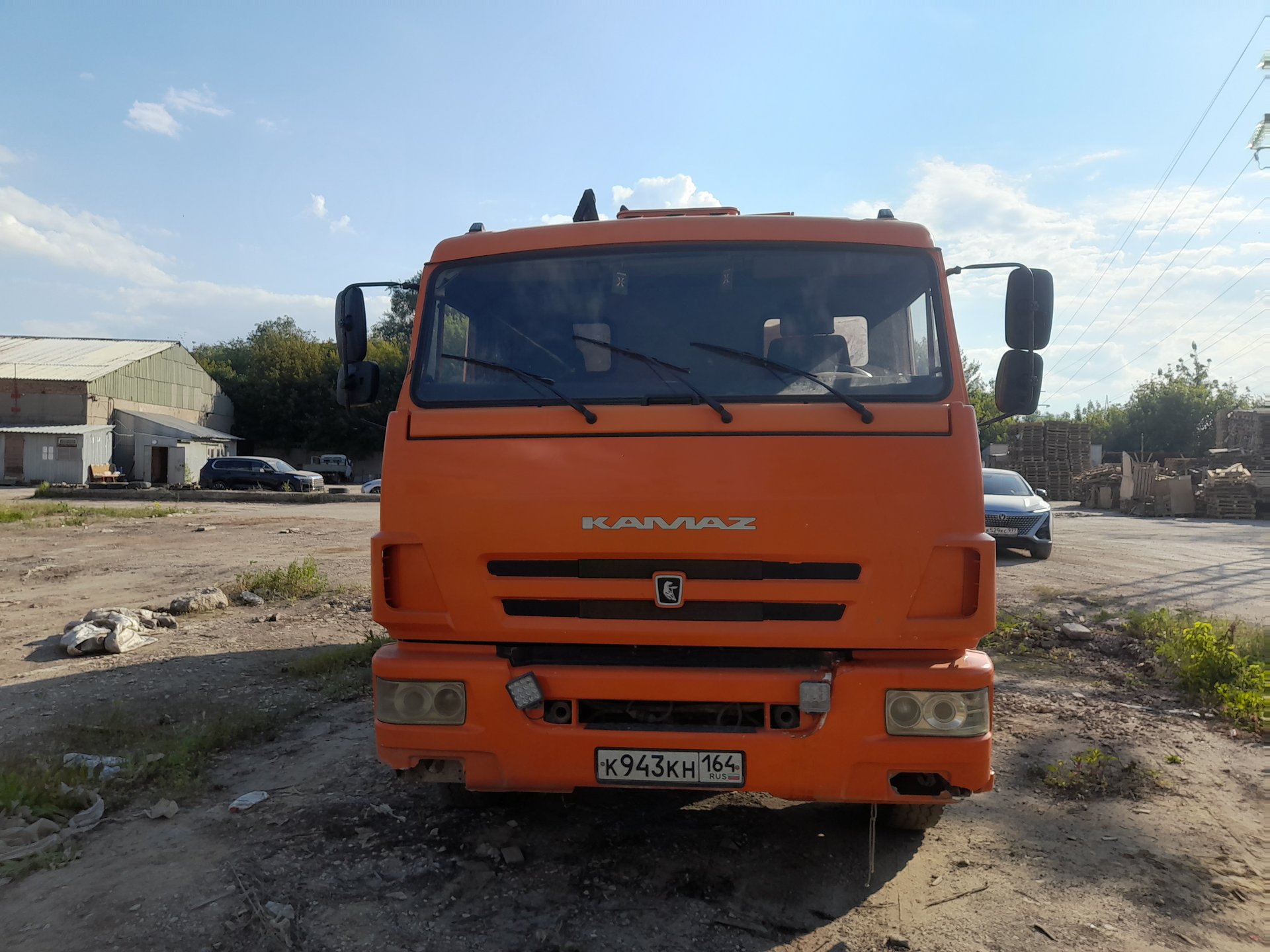 Ряжский авторемонтный завод МК-4552 на шасси КамАЗ 43253 4x2 Мусоровоз — Самара