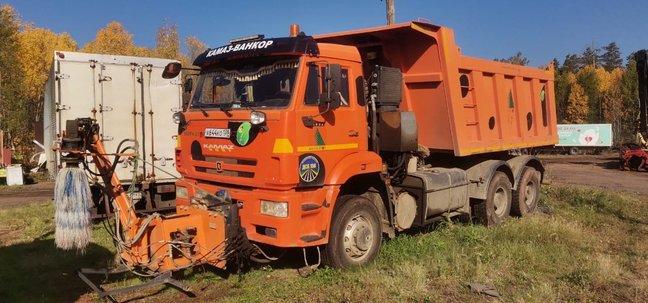 Меркатор Калуга ЭД660АК на шасси КамАЗ 6522 6x6 КДМ — Братск