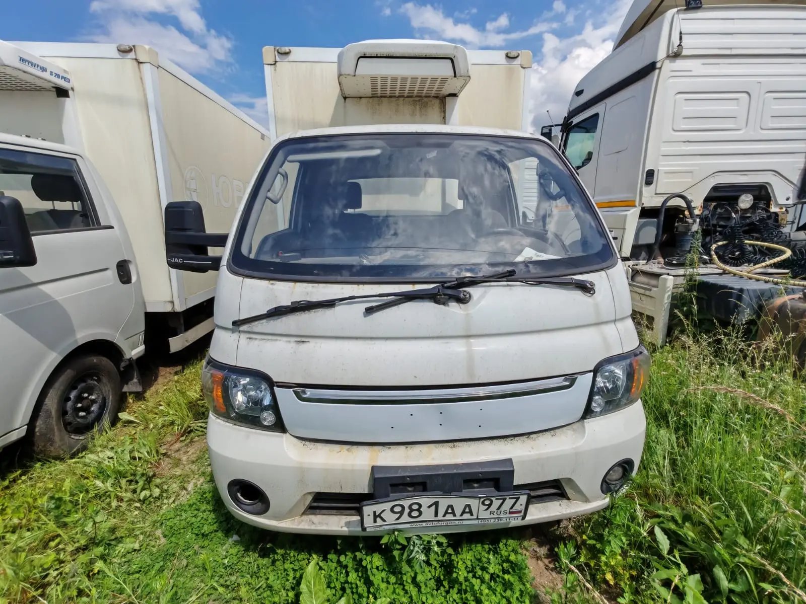 Центртранстехмаш АФ-77 на шасси JAC N35 Изотермический/рефрижератор — Санкт-Петербург