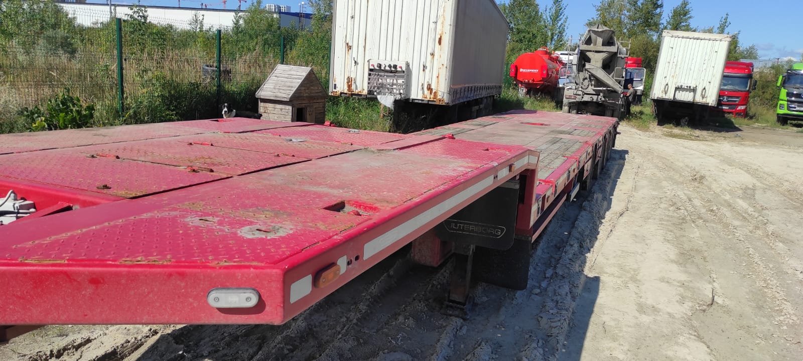 ЮТЕРБОРГ 9852* Полуприцеп тяжеловоз 4 оси — Тюмень