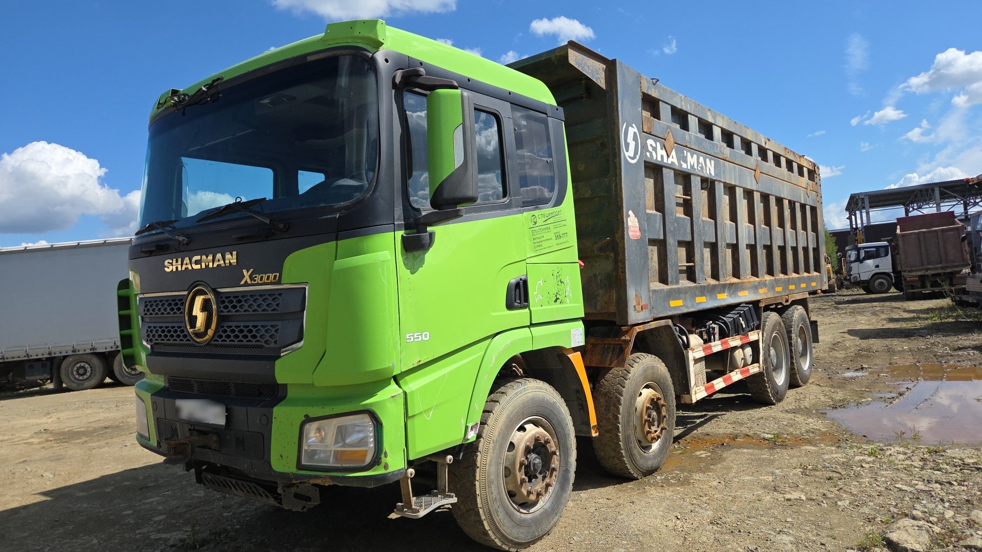SHACMAN (SHAANXI) 8x4 Самосвал — Большой Исток