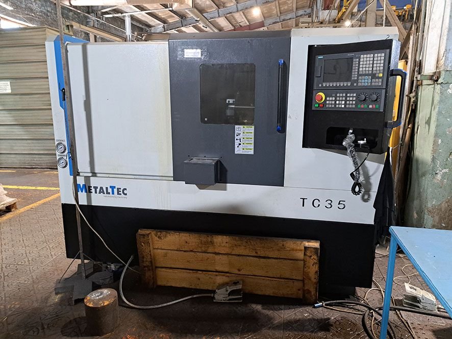 Токарный станок ЧПУ с наклонной станиной MetalTec TC 35 — Лысьва