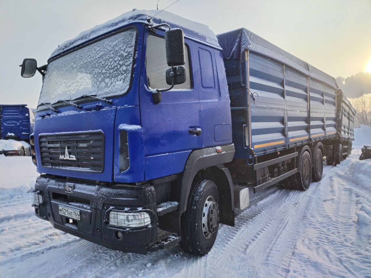 ЭНЕРГОТЕХПРОМ-ИНВЕСТ 6535* на шасси МАЗ 6312 6x4 Зерновоз — Саратов