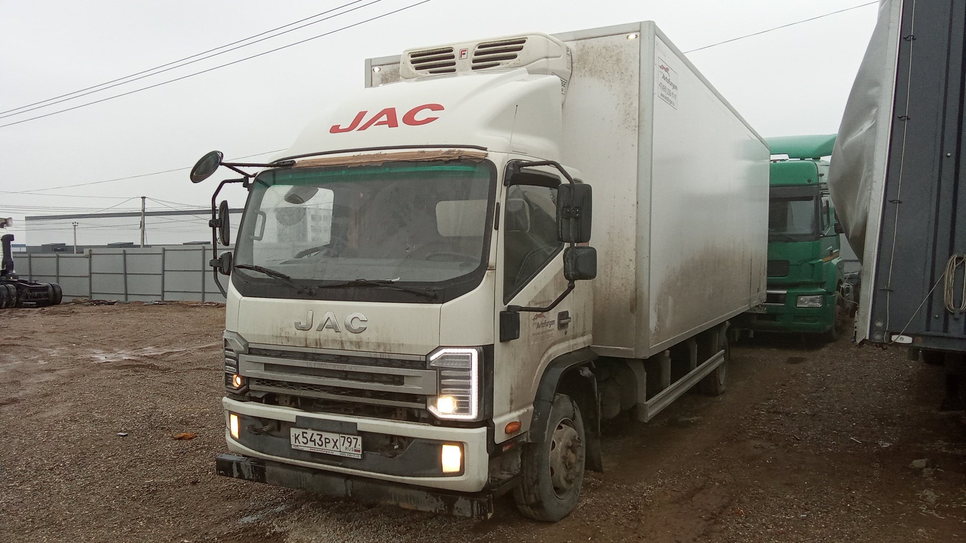 ТТМ-Центр АФ-77N2* на шасси JAC N120 4x2 Изотермический/рефрижератор с гидробортом — Московская область
