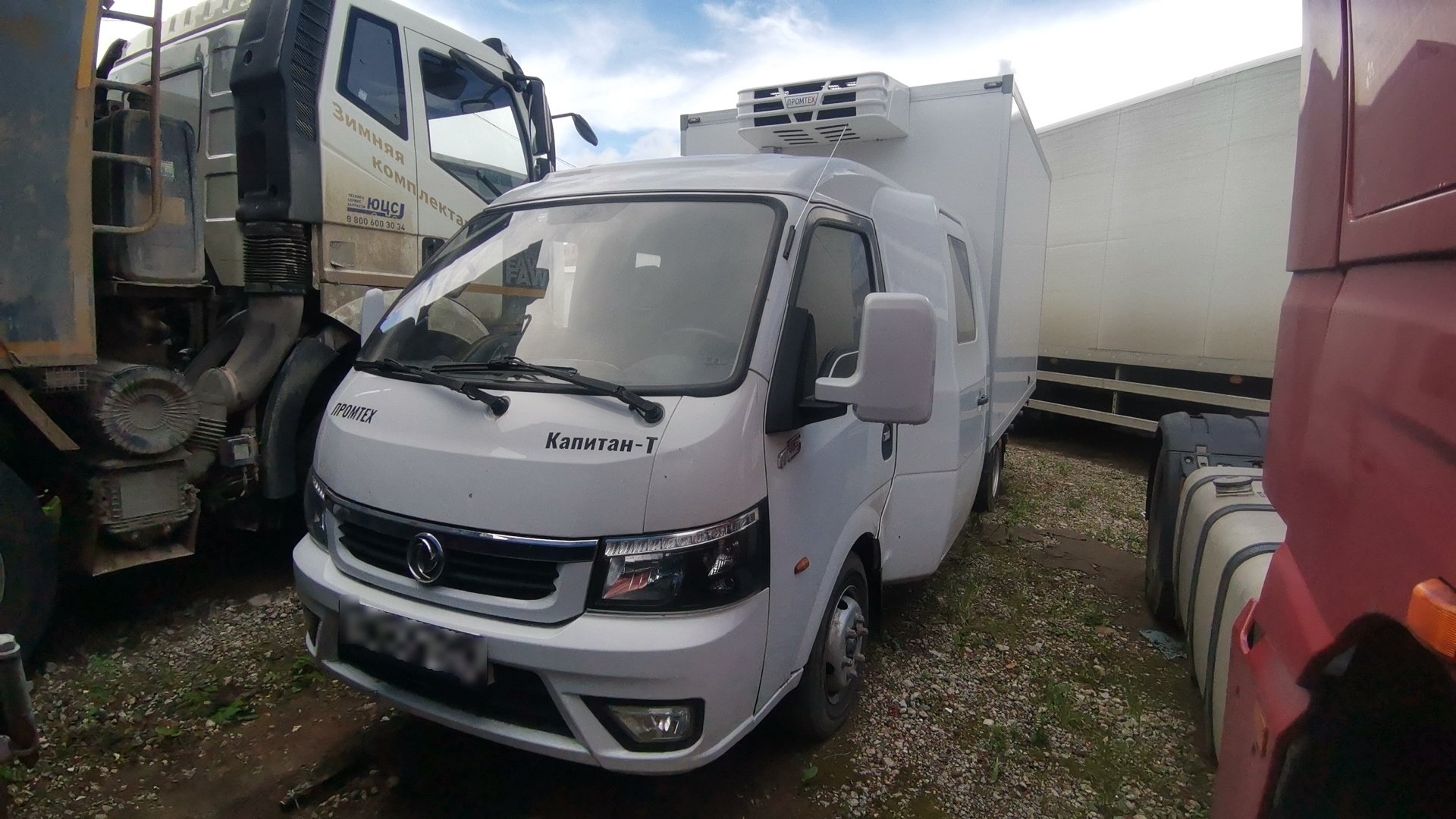 ПРОМЫШЛЕННЫЕ ТЕХНОЛОГИИ DNGF* на шасси Dongfeng Captain-T 4x2 Изотермический/рефрижератор — Москва