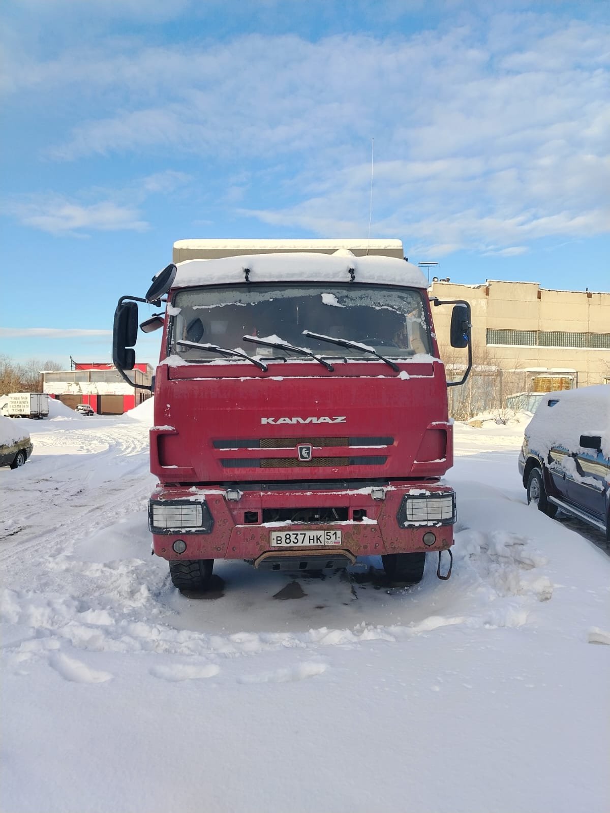 КамАЗ 65201 8x4 Самосвал — Кола
