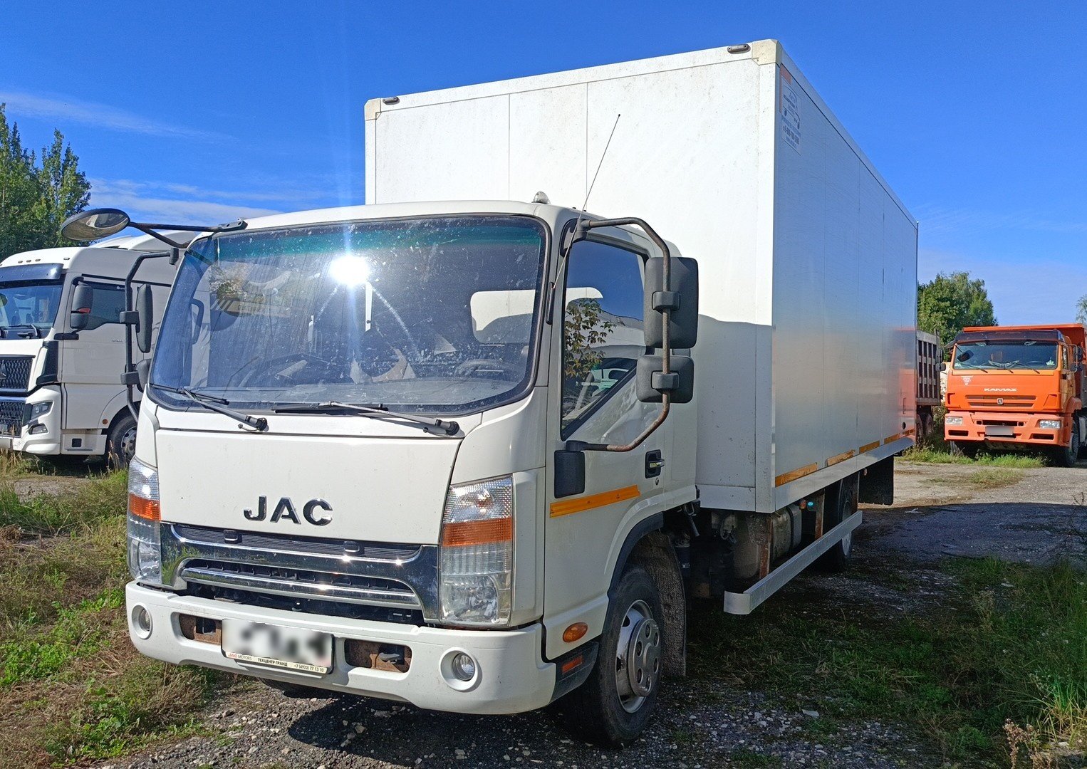 Автомеханический Завод 4788 на шасси JAC N90 4x2 Изотермический/рефрижератор — Владимир