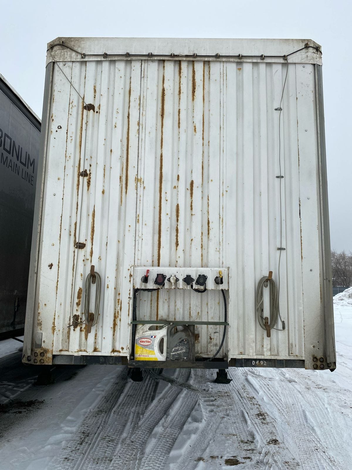 Туймазинский завод автобетоновозов 5885* Полуприцеп шторный — Ванюки
